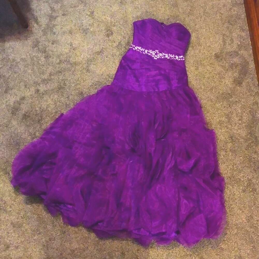 Maggie Sottero Purple Prom Dress